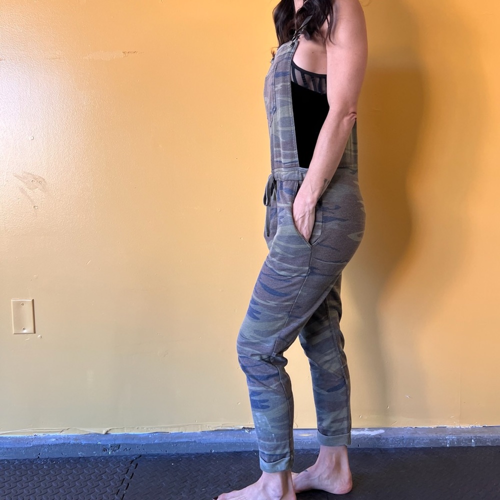 Camo overalls